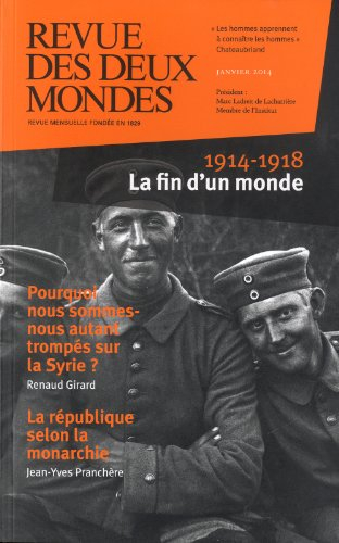 Revue des deux mondes, n° 1 (2014)