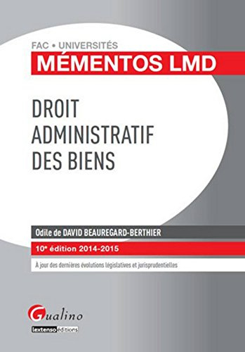 Droit administratif des biens