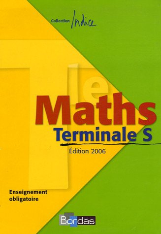 Maths terminale S : enseignement obligatoire