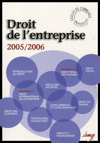 Droit de l'entreprise : l'essentiel pour comprendre le droit, 2005-2006