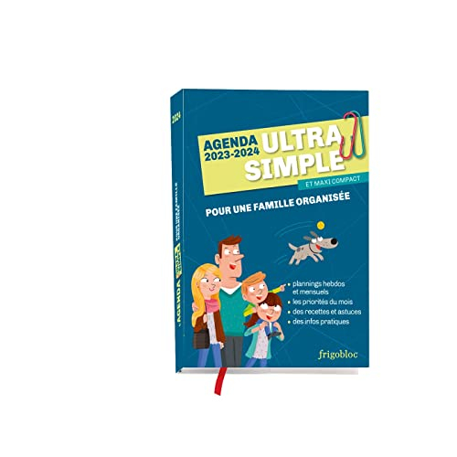 Agenda 2024 Ultra Simple et maxi compact ! : (de sept. 2023 à déc. 2024)