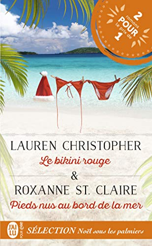 Le bikini rouge. Pieds nus au bord de la mer
