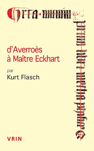 D'Averroès à Maître Eckhart : les sources arabes de la mystique allemande. Pourquoi étudions-nous la