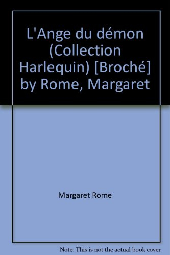 l'ange du démon (collection harlequin) [broché] by rome, margaret