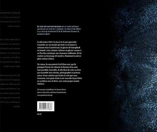 La nuit est une page blanche: Poèmes, dessins, photographies