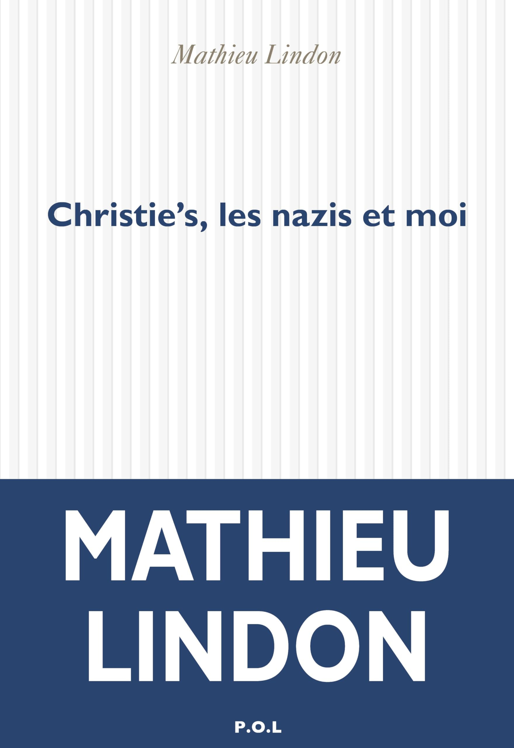 Christie's, les nazis et moi