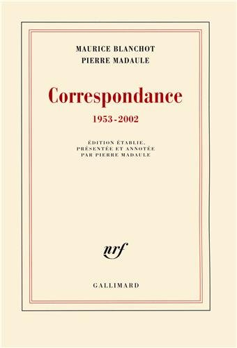 Correspondance : 1953-2002