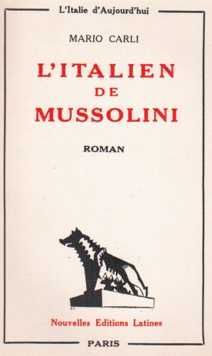 l italien mussolini