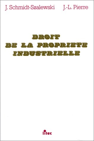 droit commercial, droit de la propriété industrielle, 1re édition (ancienne édition)