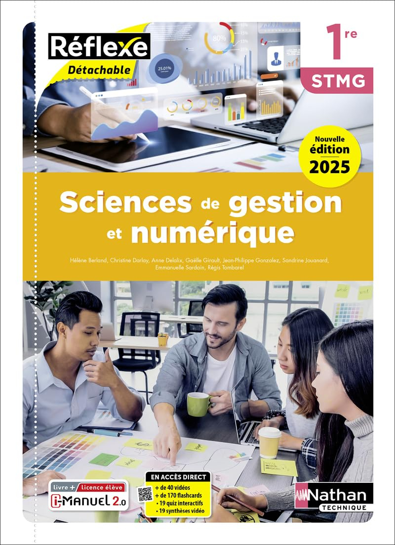 Sciences de gestion et numérique 1re STMG : livre + licence élève