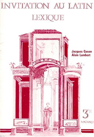 latin 3eme invitation au latin. lexique