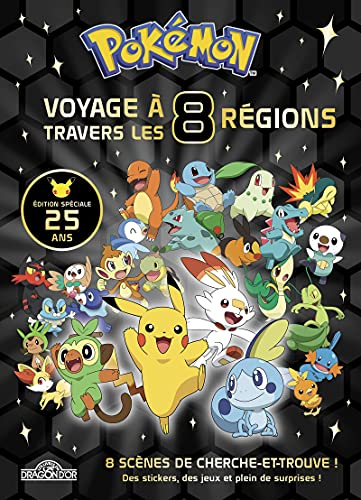 Pokémon : voyage à travers les 8 régions : mon livre collector