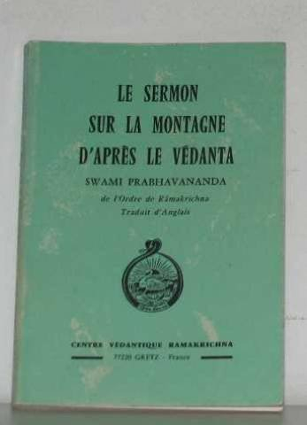 Le sermon sur la montagne d'après le Védenta