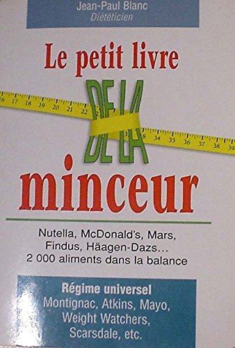 le petit livre de la minceur