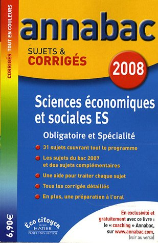 Sciences économiques et sociales ES : obligatoire et spécialité