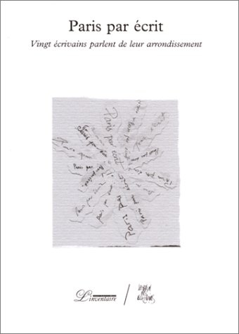 Paris par écrit