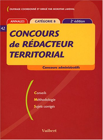 le concours de rédacteur territorial