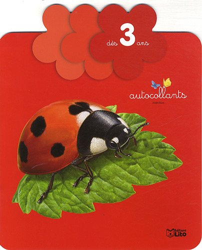 Autocollants Petite Fleur : la Coccinelle - Dès 3 ans