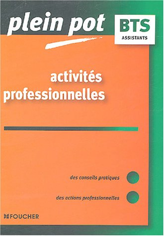 Activités professionnelles