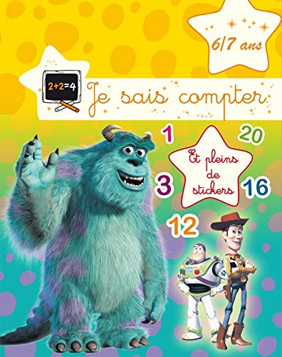 Je sais compter, 6-7 ans : Héros Pixar