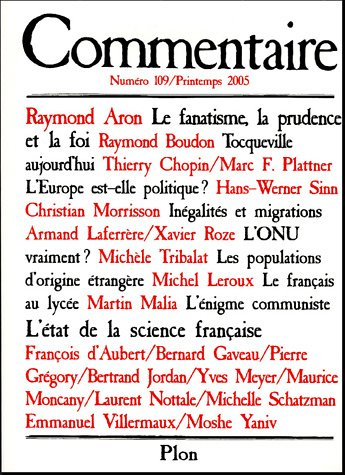 commentaire, volume 28 n, 109, pr :