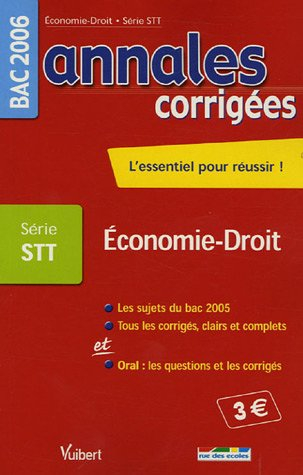 economie-droit bac série stt