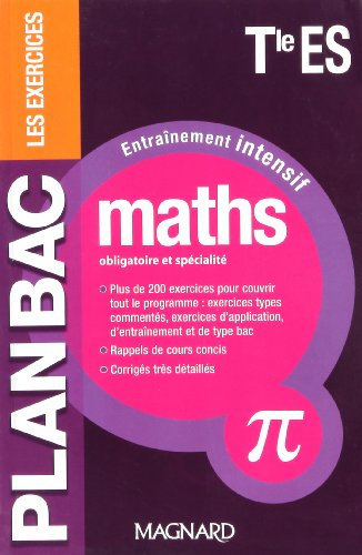 Maths obligatoire et spécialité, terminale ES : entraînement intensif