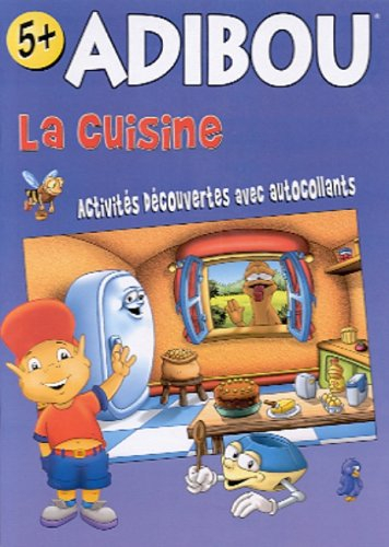 la cuisine. activités découvertes avec autocollants