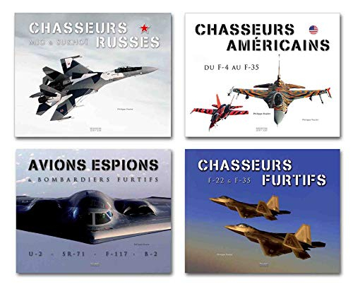 Pack Chasseurs russes et américains, avions espions et chasseurs furtifs