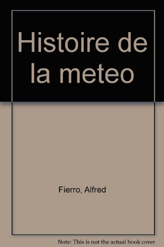Histoire de la météorologie