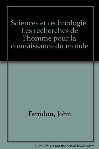 Sciences et technologies