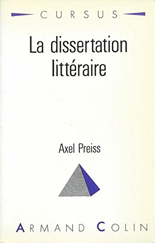 La Dissertation littéraire