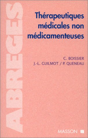 Thérapeutiques médicales non médicamenteuses
