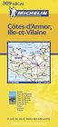 Carte routière : Côtes-d'Armor - Ille-et-Vilaine, N° 11309