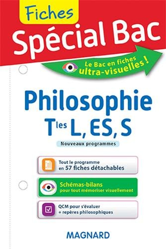 Philosophie terminales L, ES, S : nouveaux programmes