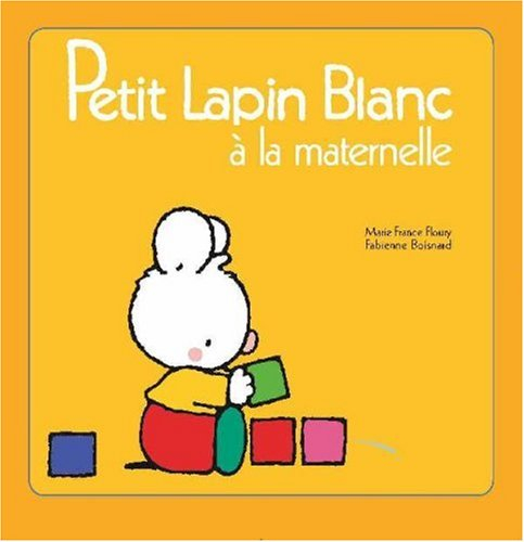 Petit Lapin blanc à la maternelle
