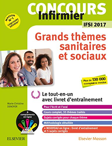 Concours IFSI : grands thèmes sanitaires et sociaux : concours infirmier, IFSI 2017