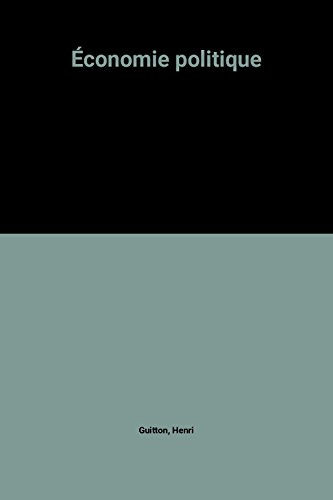 Économie politique