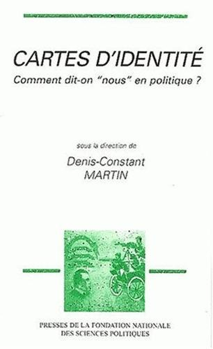Cartes d'identité : comment dit-on nous en politique ?