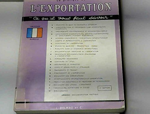 la pratique de l'exportation