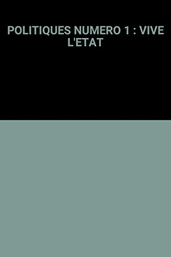 Politiques, n° 1
