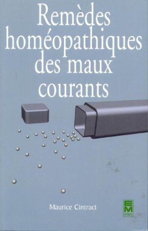 Remèdes homéopathiques des maux courants
