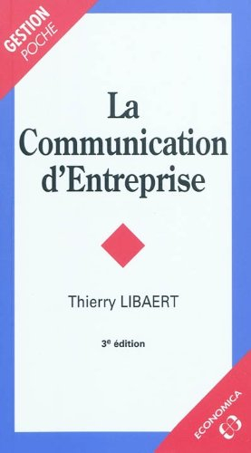 La communication d'entreprise