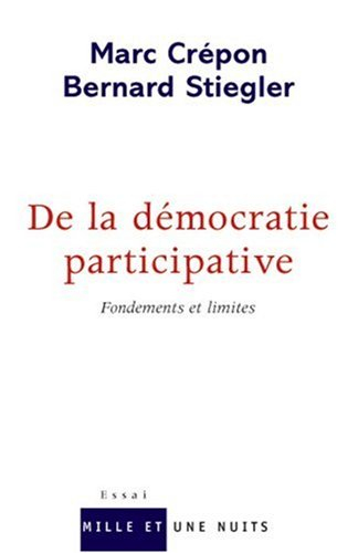 De la démocratie participative : fondements et limites