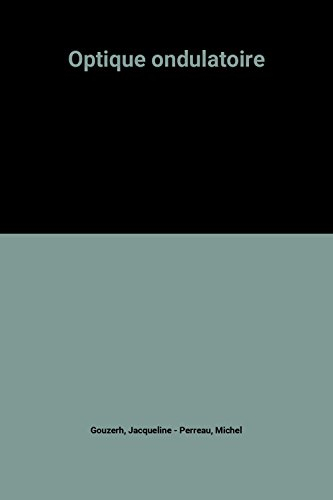 Optique ondulatoire