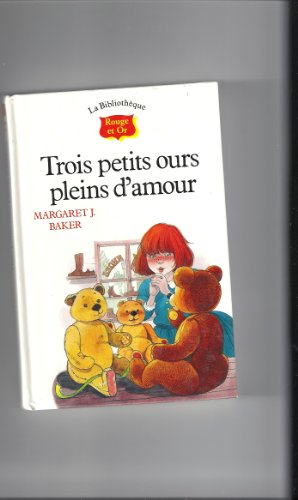 trois petits ours plein d' amour
