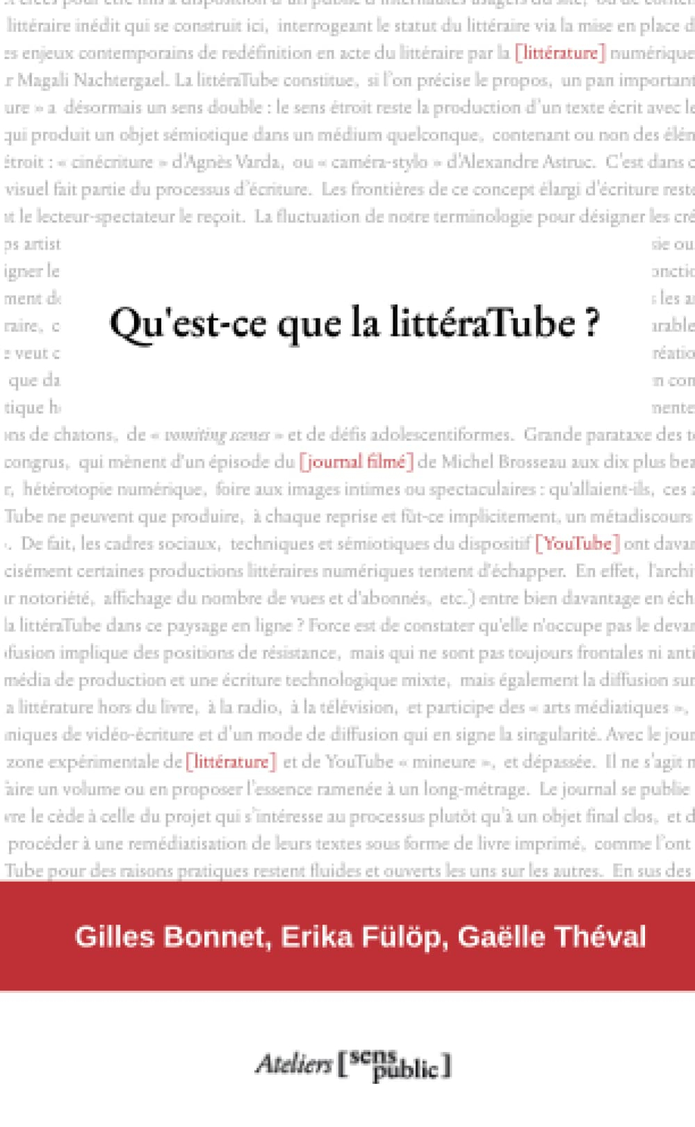 Qu'est-ce que la littéraTube ?