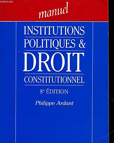 institutions politiques & droit constitutionnel