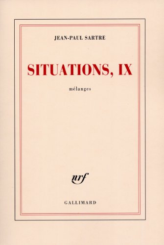 Situations. Vol. 9. Mélanges