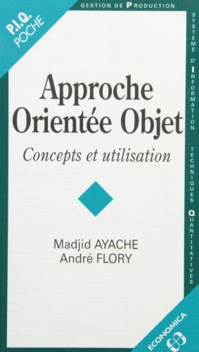 Approche orientée objet : concepts et utilisation